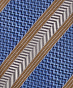 Sky Stripe Jacquard Silk Tie