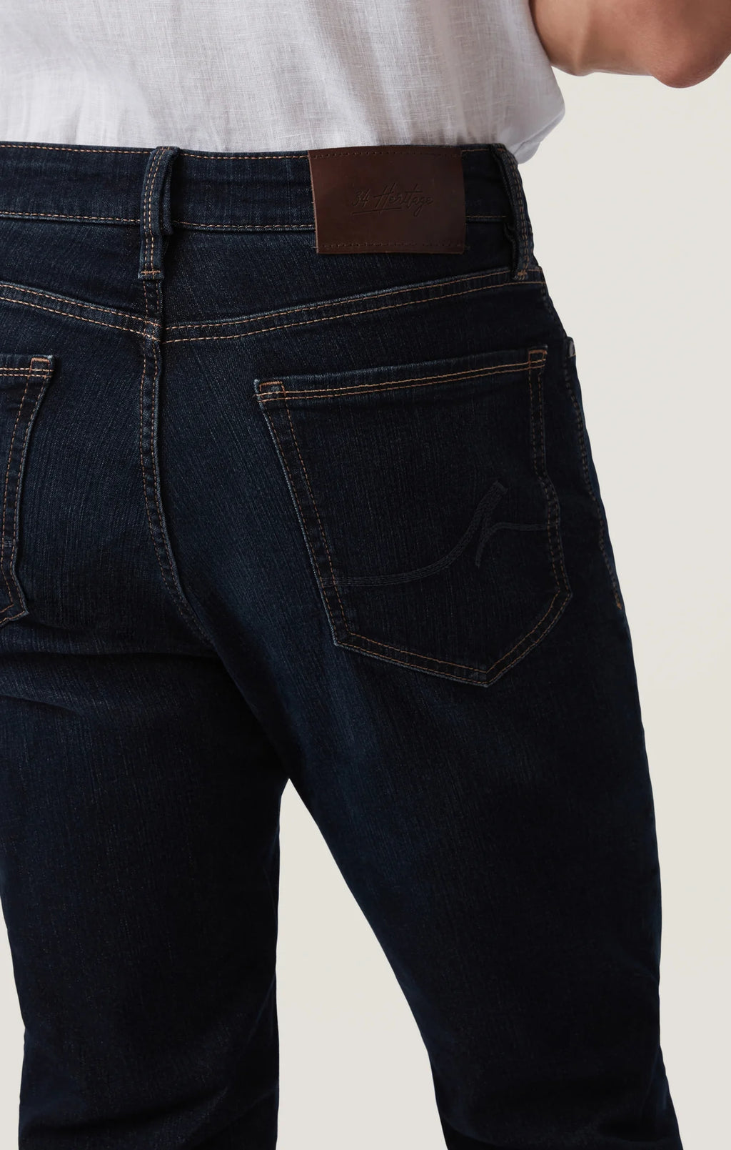 Charisma Relaxed Straight Jeans in Dark Comfort