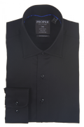 Proper Contemporary Fit Dress Shirt Black