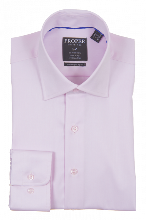 Proper Contemporary Fit Dress Shirt Pink