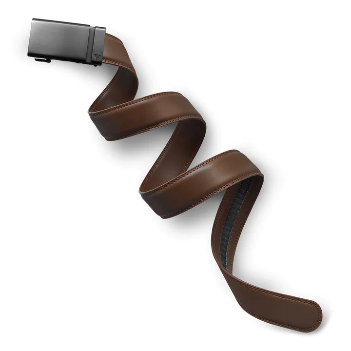 Gun Metal and Mocha Mission Belt