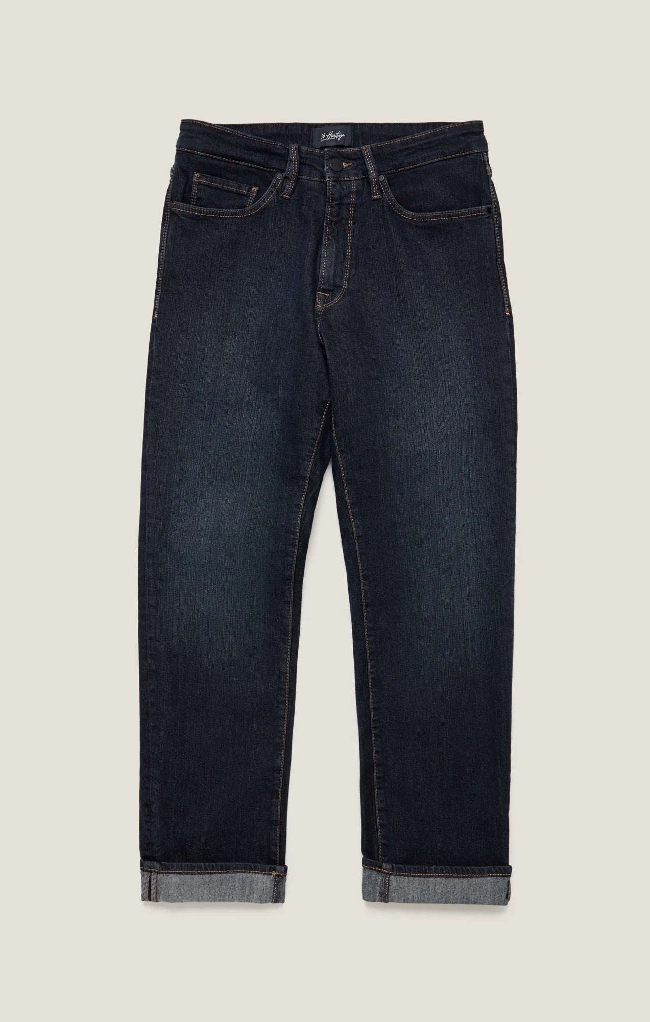 Charisma Relaxed Straight Jeans in Dark Comfort