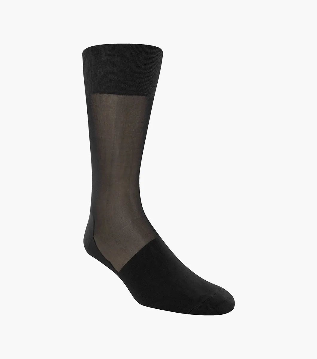 Silky Sheer Crew Dress Sock