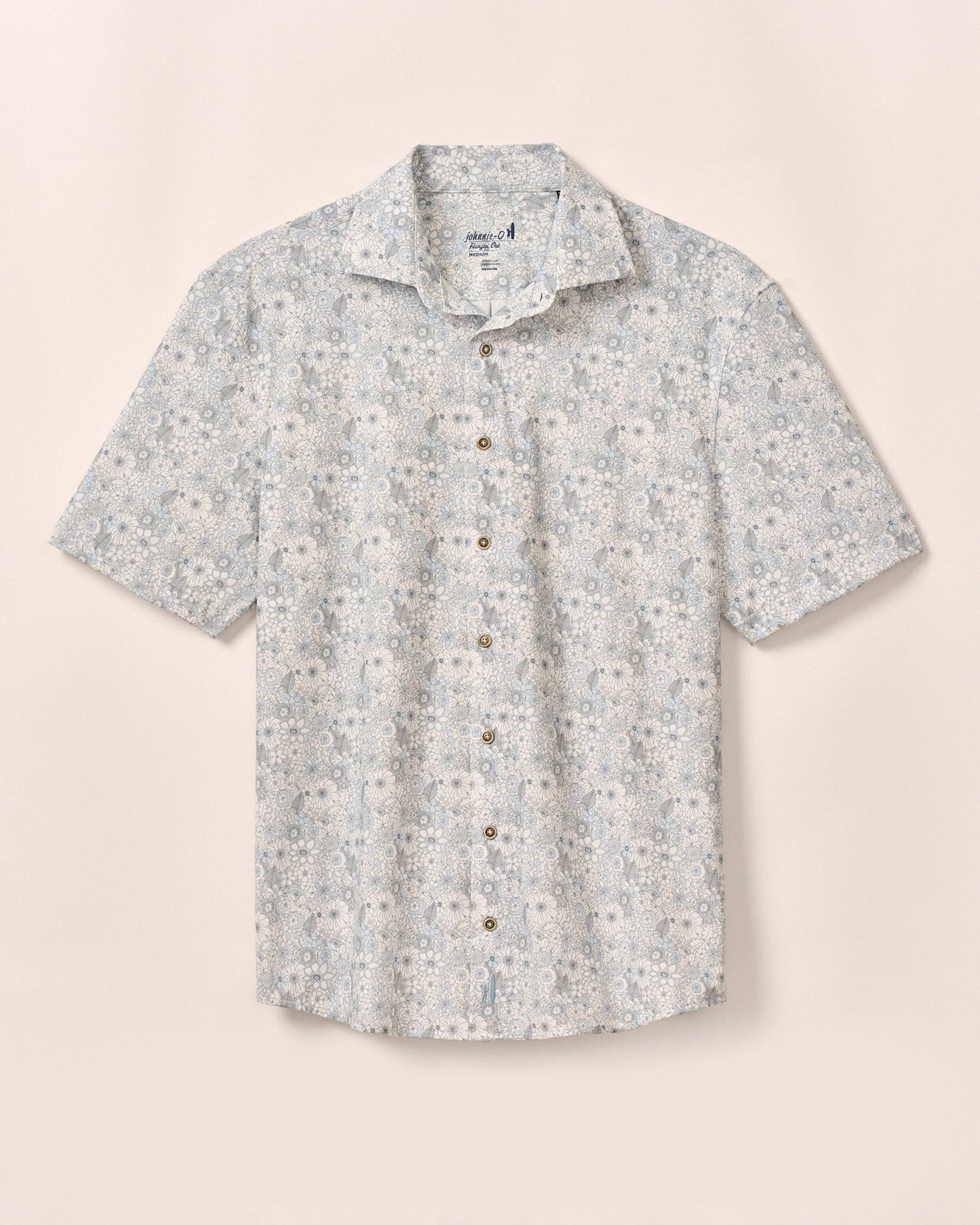 Kayce Short Sleeve Hangin' Out Knit Button Up Shirt