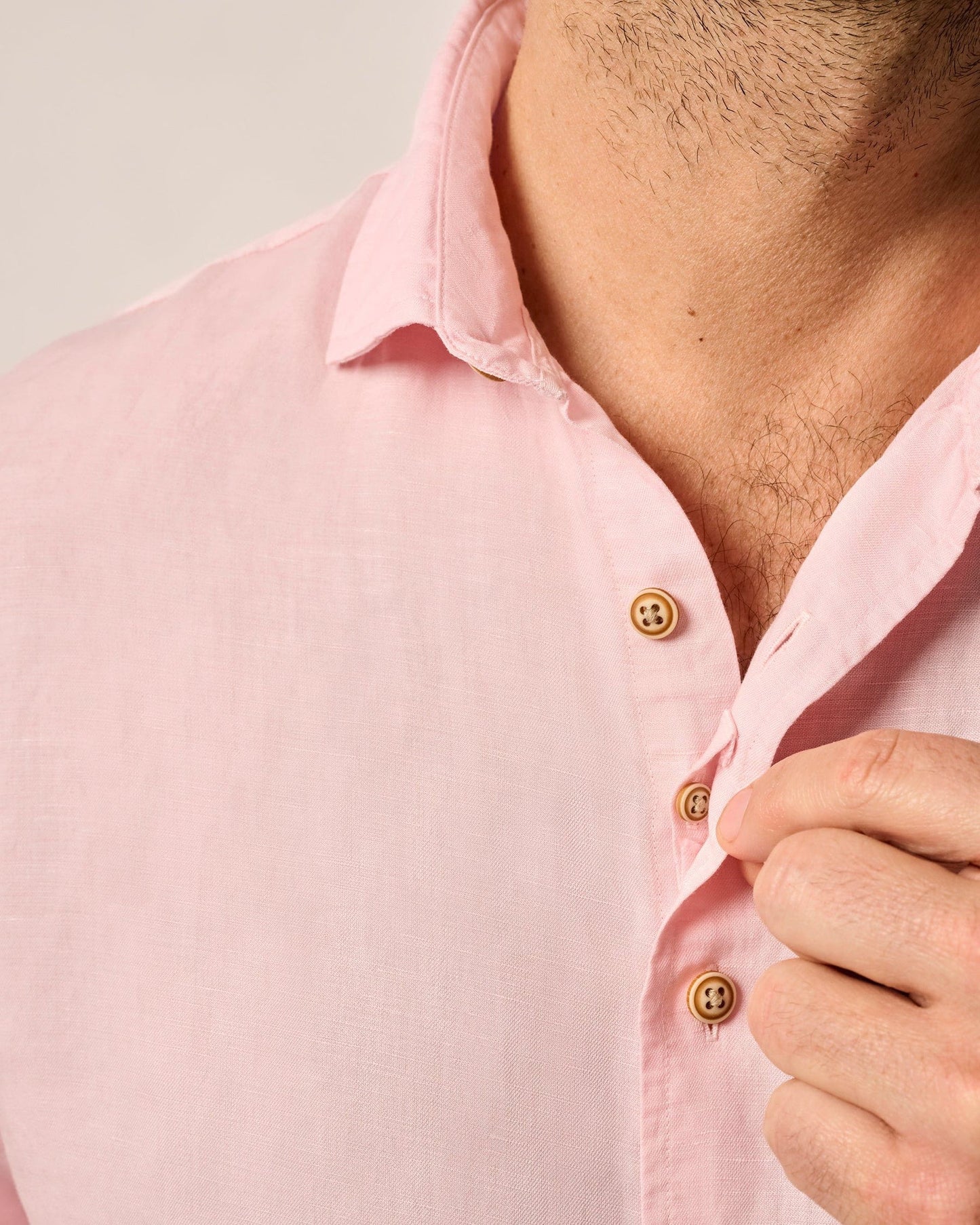 Gianni Short Sleeve Hangin' Out Linen Shirt