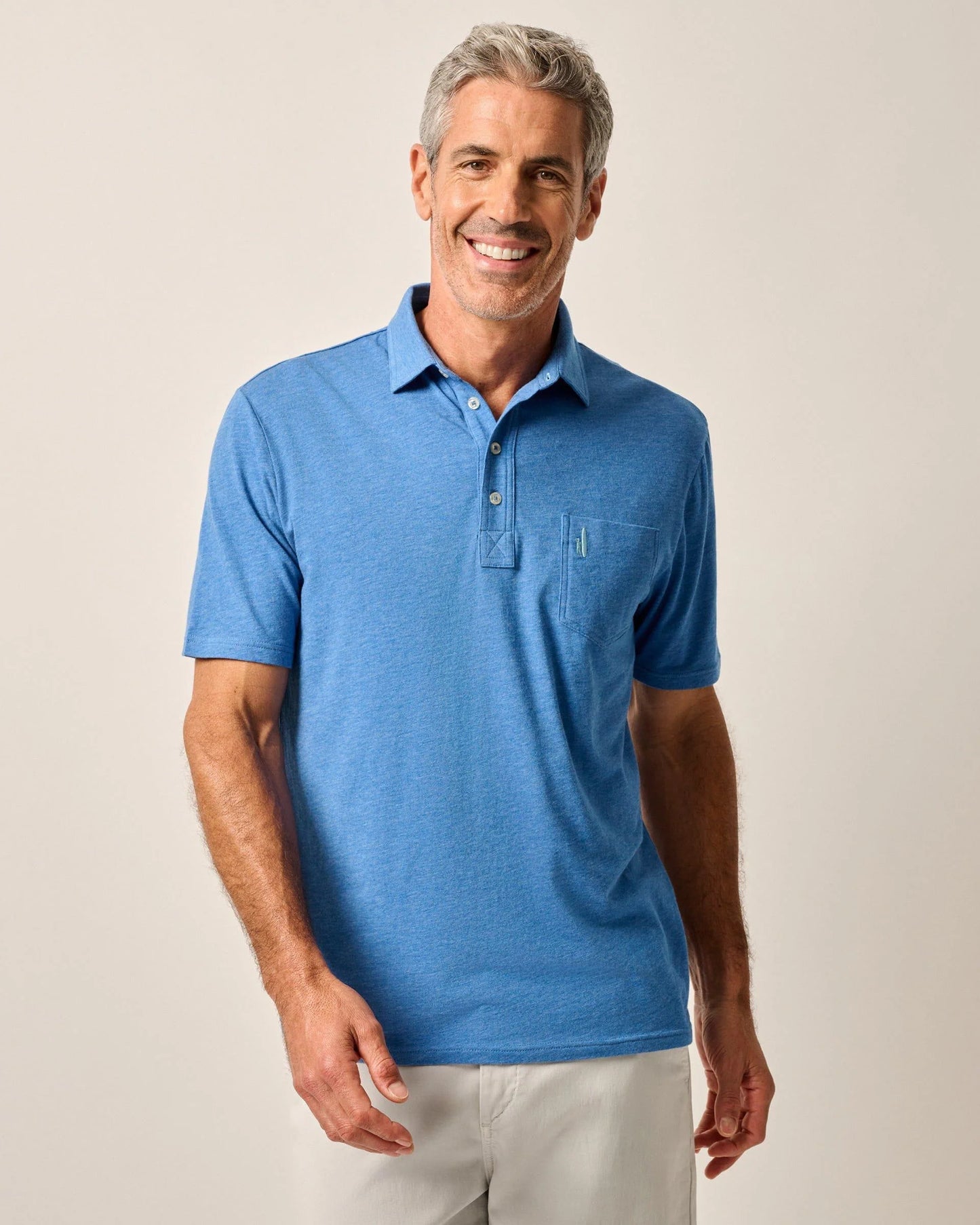 Heathered 2.0 Original 4-Button Polo