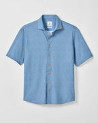 Breck Printed Mesh Short Sleeve Shirt