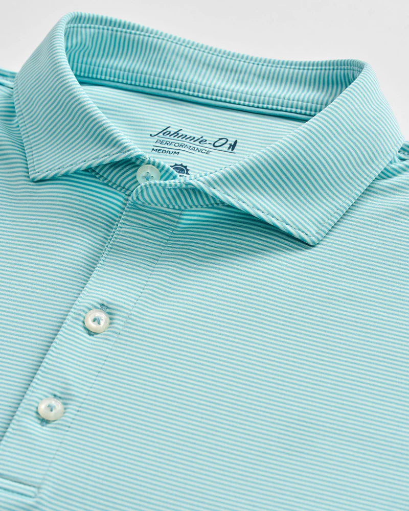 Performance Jersey Polo - Lyndonn Stripe