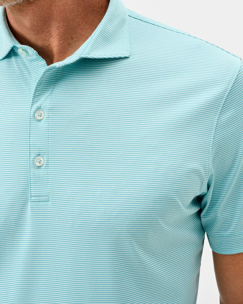 Performance Jersey Polo - Lyndonn Stripe