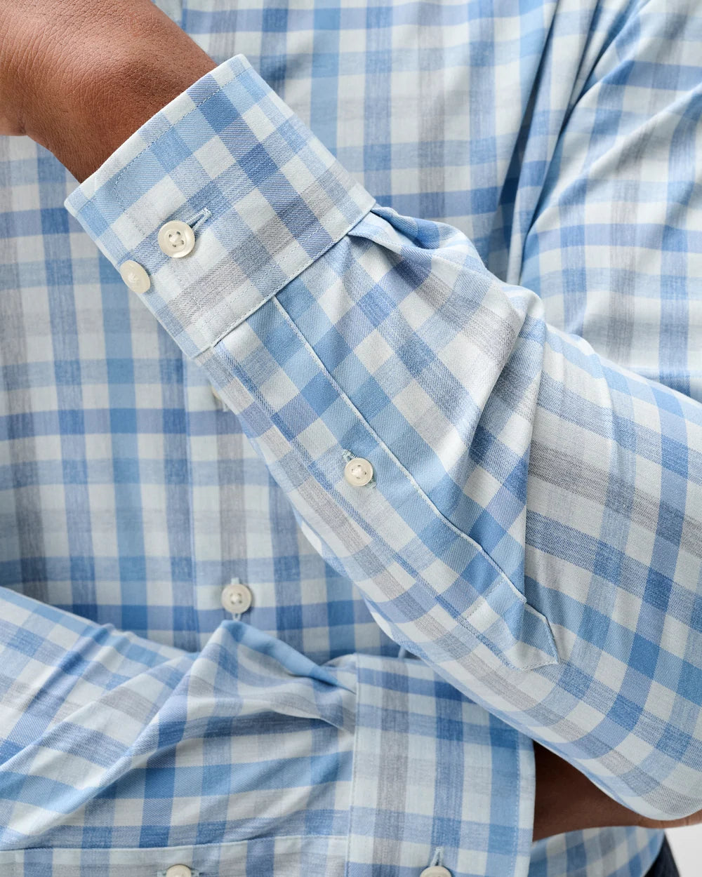 Everyday Performance Button Down Shirt - Cay Exploded Gingham