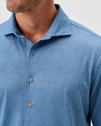 Breck Printed Mesh Short Sleeve Shirt