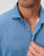 Breck Printed Mesh Short Sleeve Shirt