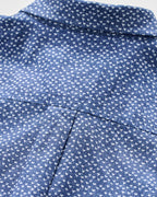 Patel Printed Slub Cotton Short Sleeve Button Down