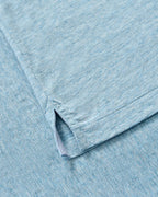 Slub Cotton Blend Polo - Starnes Heathered