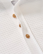 Surfsucker Knit Short Sleeve Button Down Shirt - Stretch Knit Solid