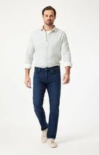 Zach Straight Leg Jeans - Deep Used Supermove