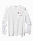Tommy Bahama Flocktail Party Long-Sleeve Lux T-Shirt