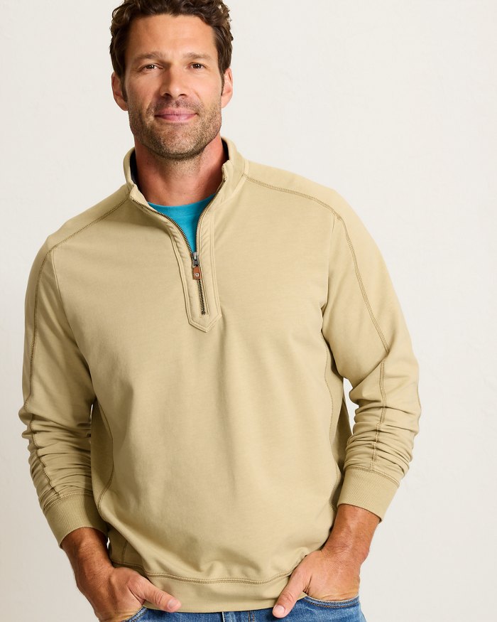 Ben and Terry Half Zip