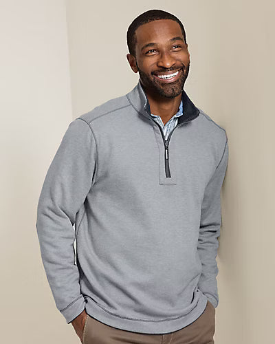 Flipview Reversible Half-Zip Sweatshirt