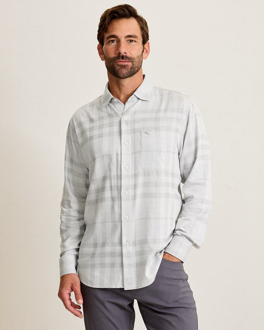 Silver Mist Plaid Shirt