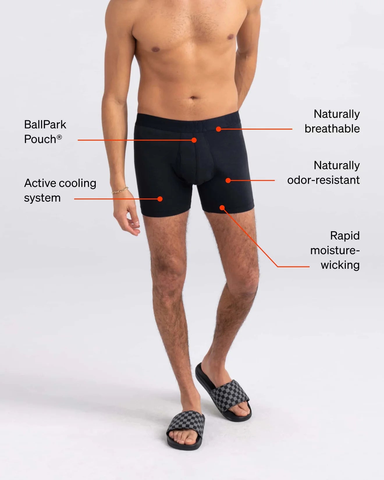 DropTemp Cooling Cotton Boxer Brief