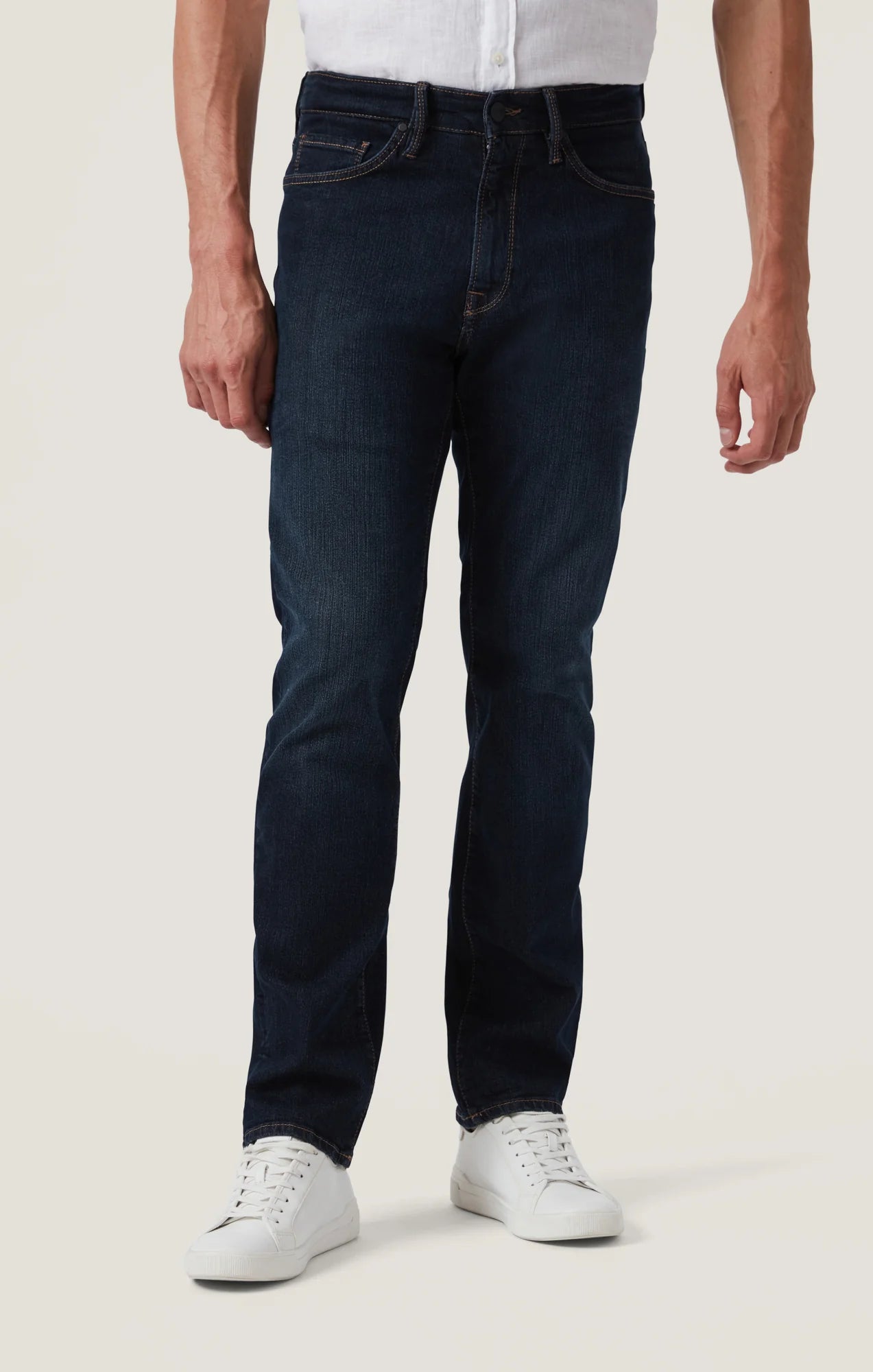 Charisma Relaxed Straight Jeans in Dark Comfort
