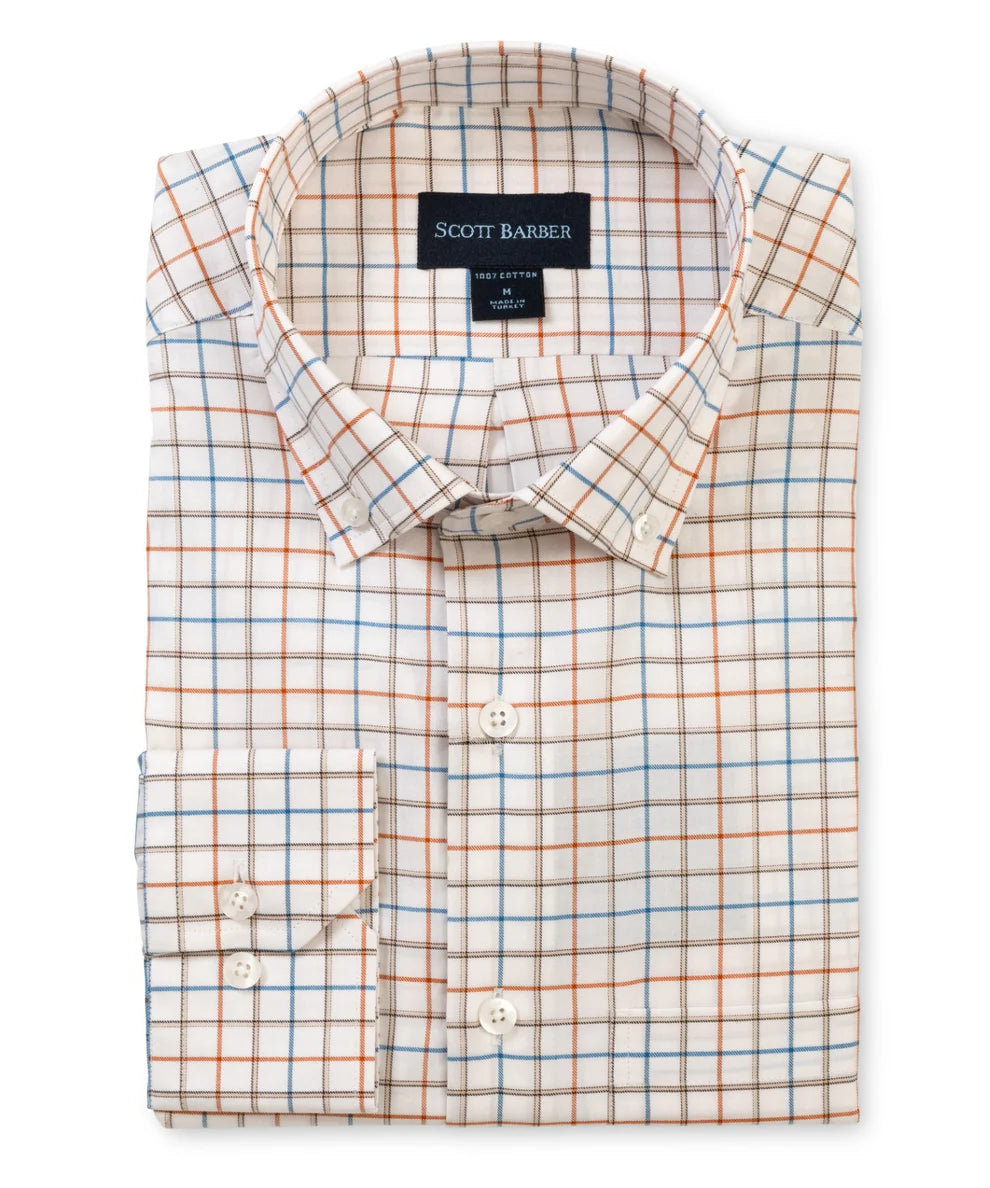 Prep Twill Pane Sport Shirt