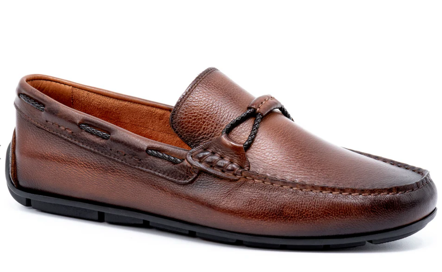 Bermuda Pebble Grain Bit Loafers