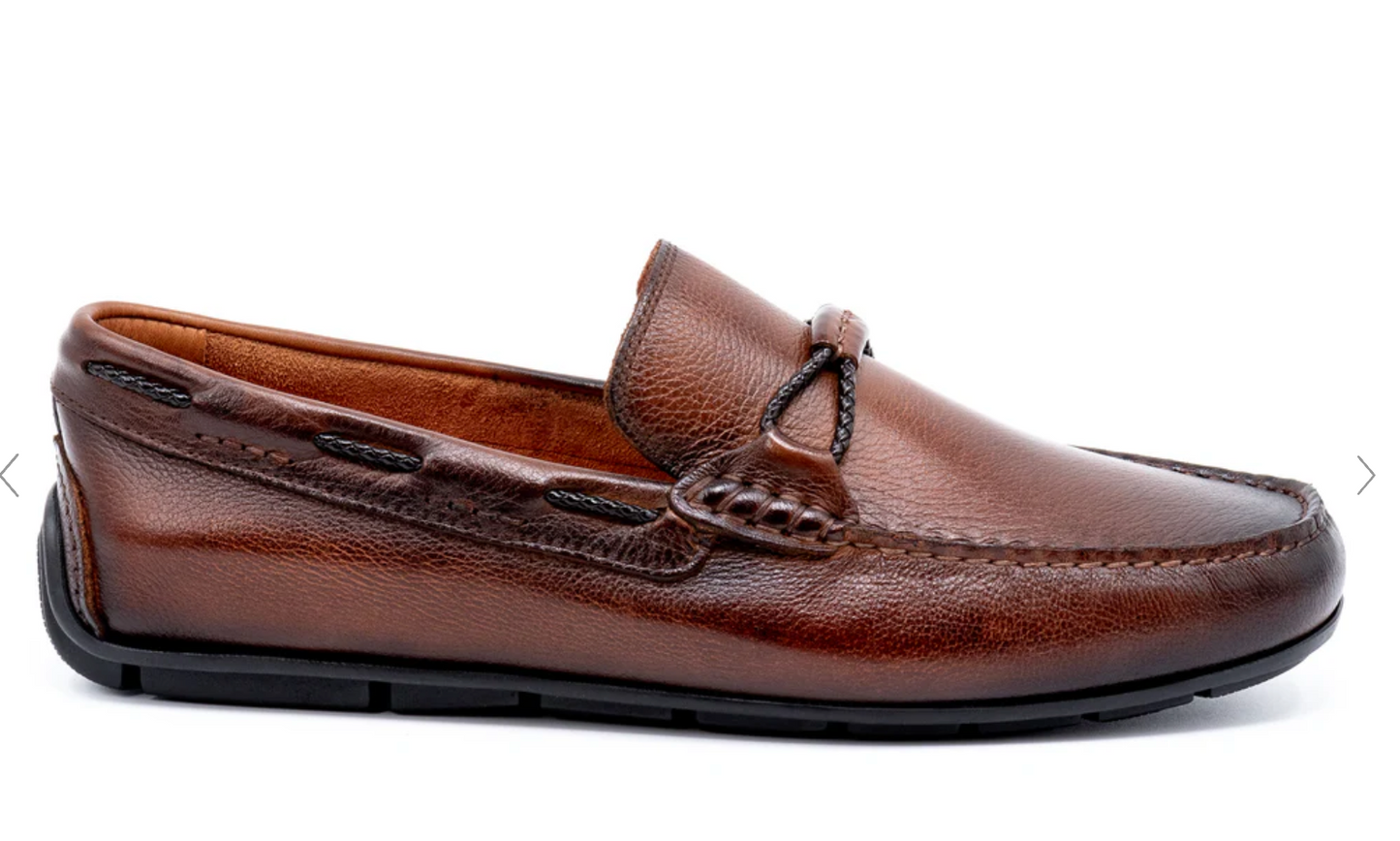 Bermuda Pebble Grain Bit Loafers