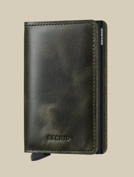 Vintage Slim Wallet