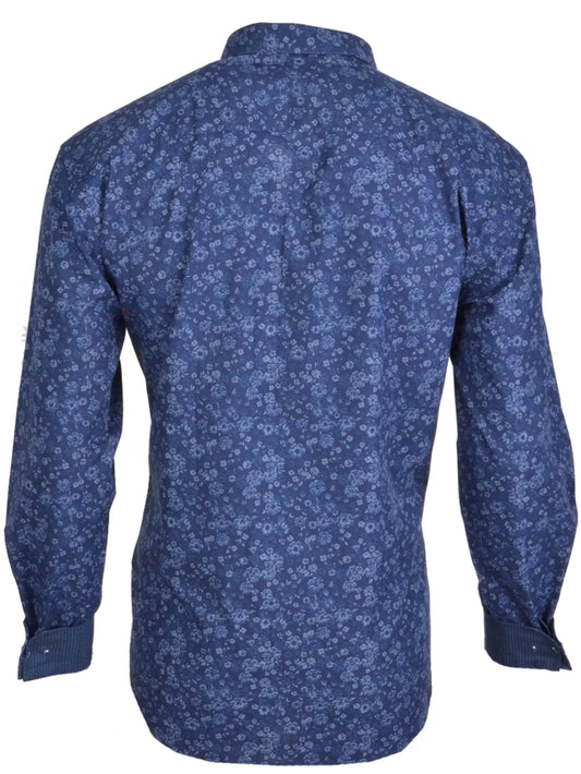 Tonal Floral Sport Shirt