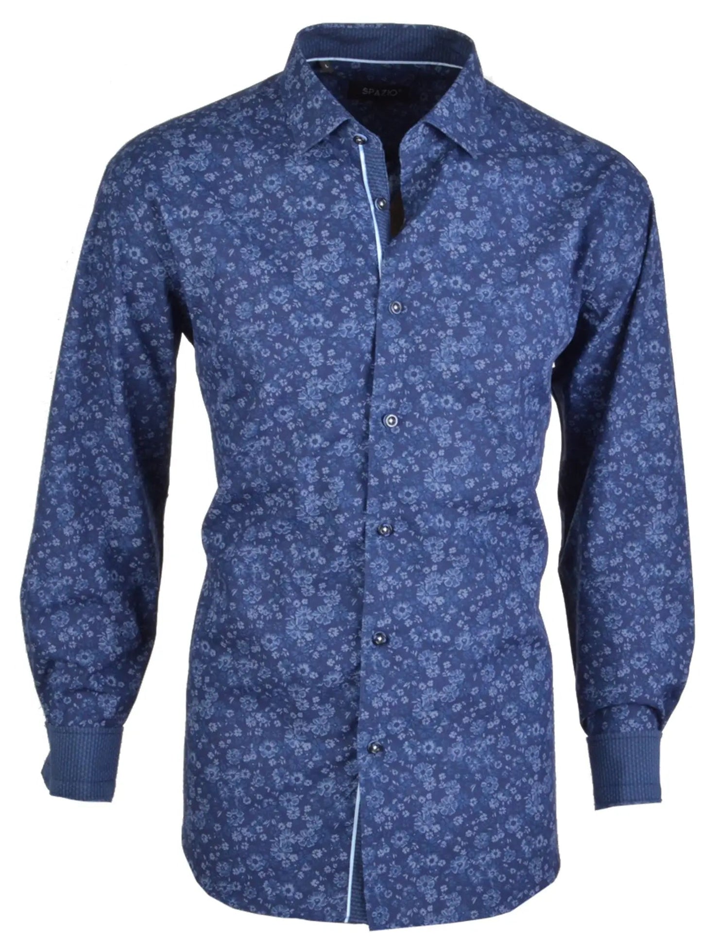 Tonal Floral Sport Shirt