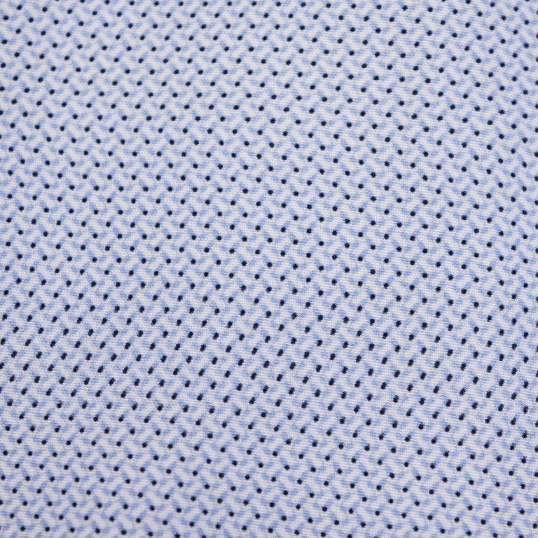Micro Dot Print Sport Shirt
