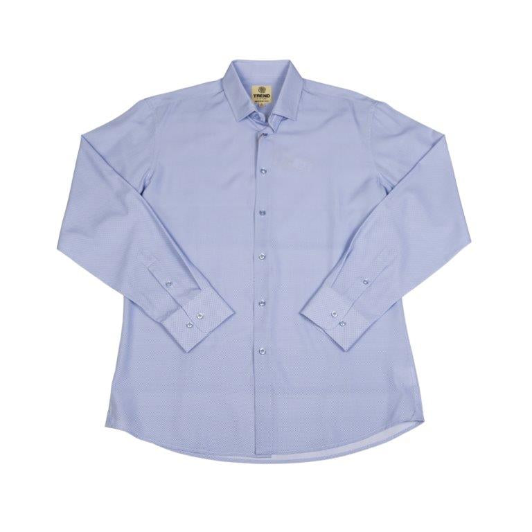 Micro Dot Print Sport Shirt