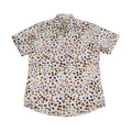 Floating Abstract Print Camp Shirt