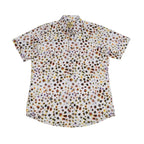 Floating Abstract Print Camp Shirt