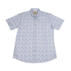 Soft Paisley Print Camp Shirt