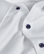 Blue Button Super Fine Twill Dress Shirt