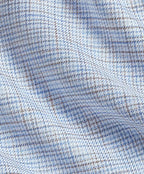 Blue & Chocolate Multi Check Dress Shirt