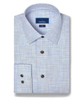 Blue & Chocolate Multi Check Dress Shirt