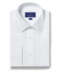 Dobby Weave French Cuff Formal Shirt