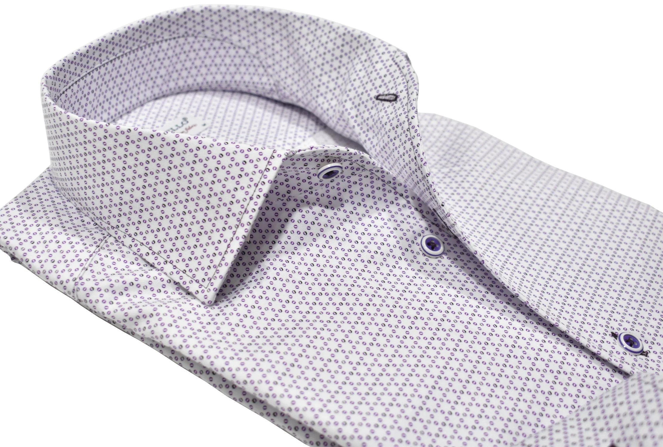 Lilac Montana Roll Collar Shirt