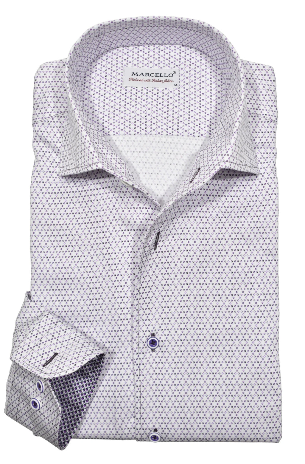 Lilac Montana Roll Collar Shirt