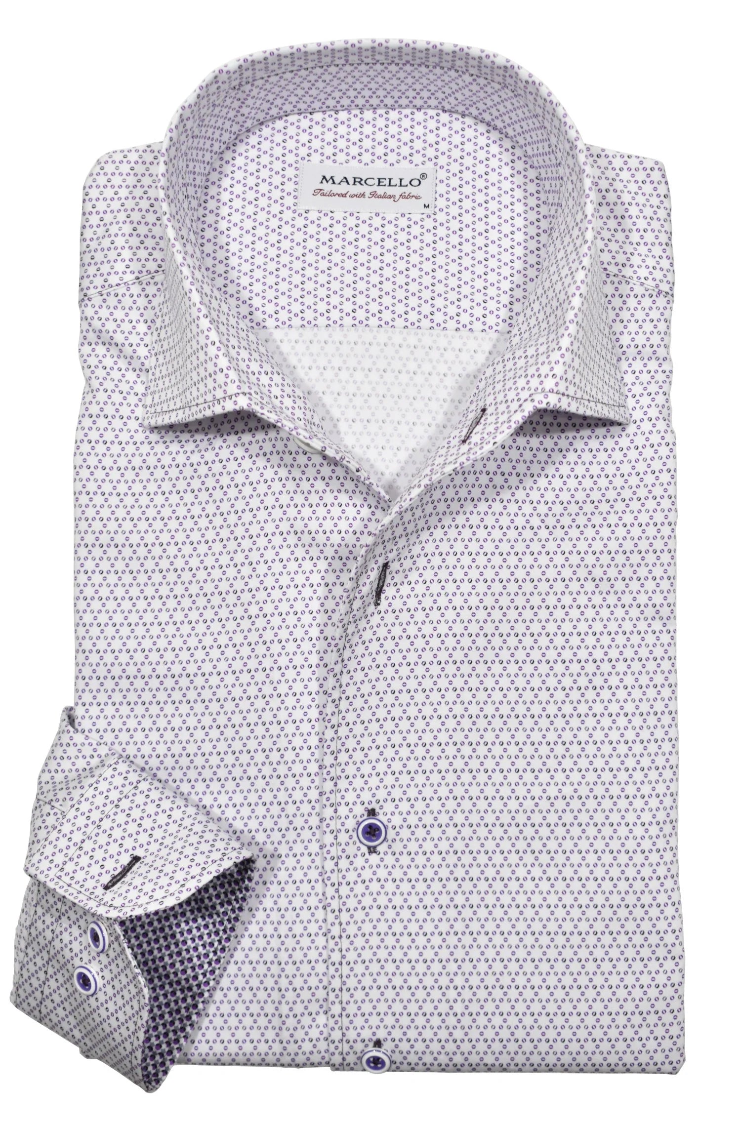 Lilac Montana Roll Collar Shirt