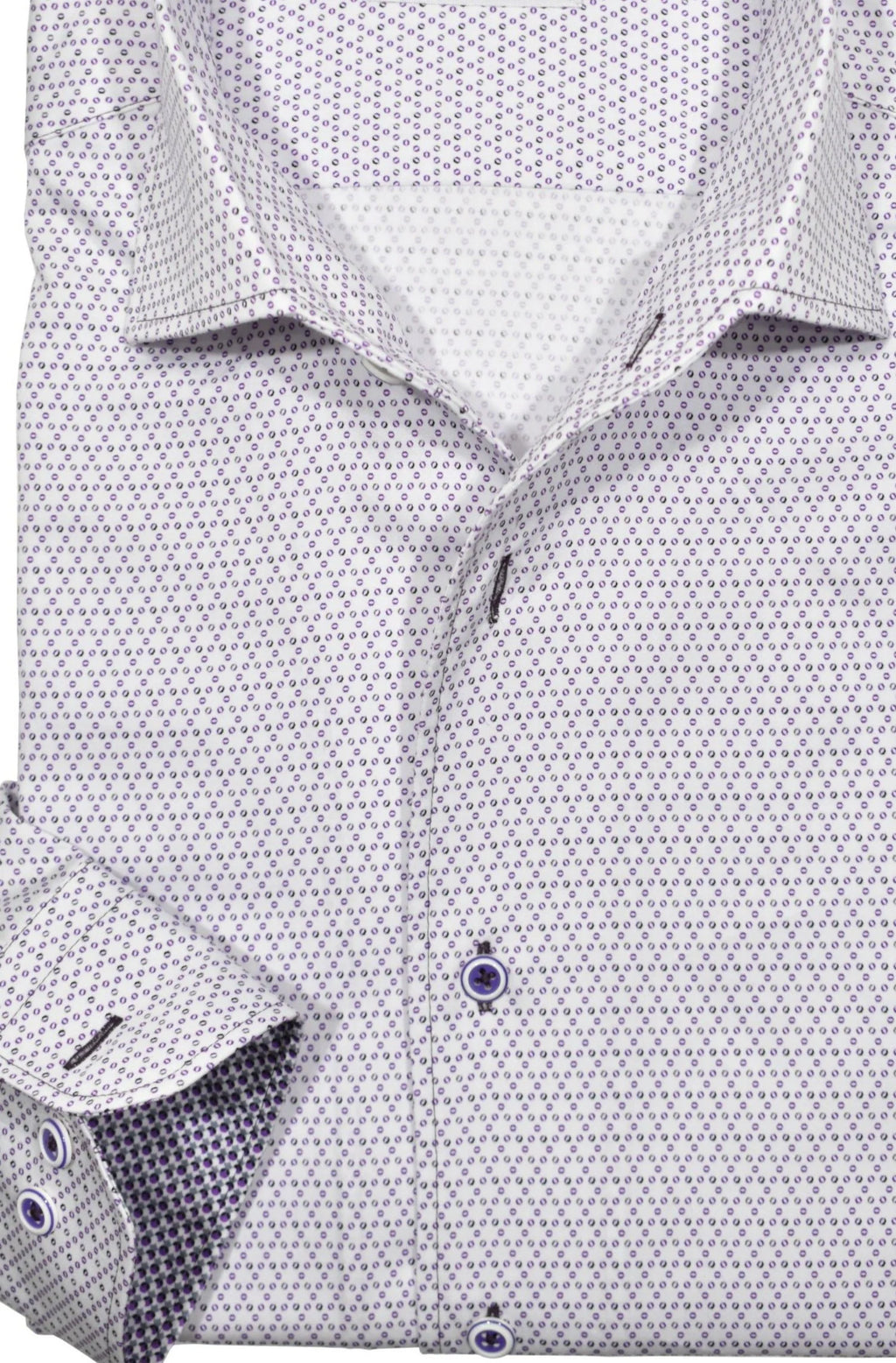 Lilac Montana Roll Collar Shirt