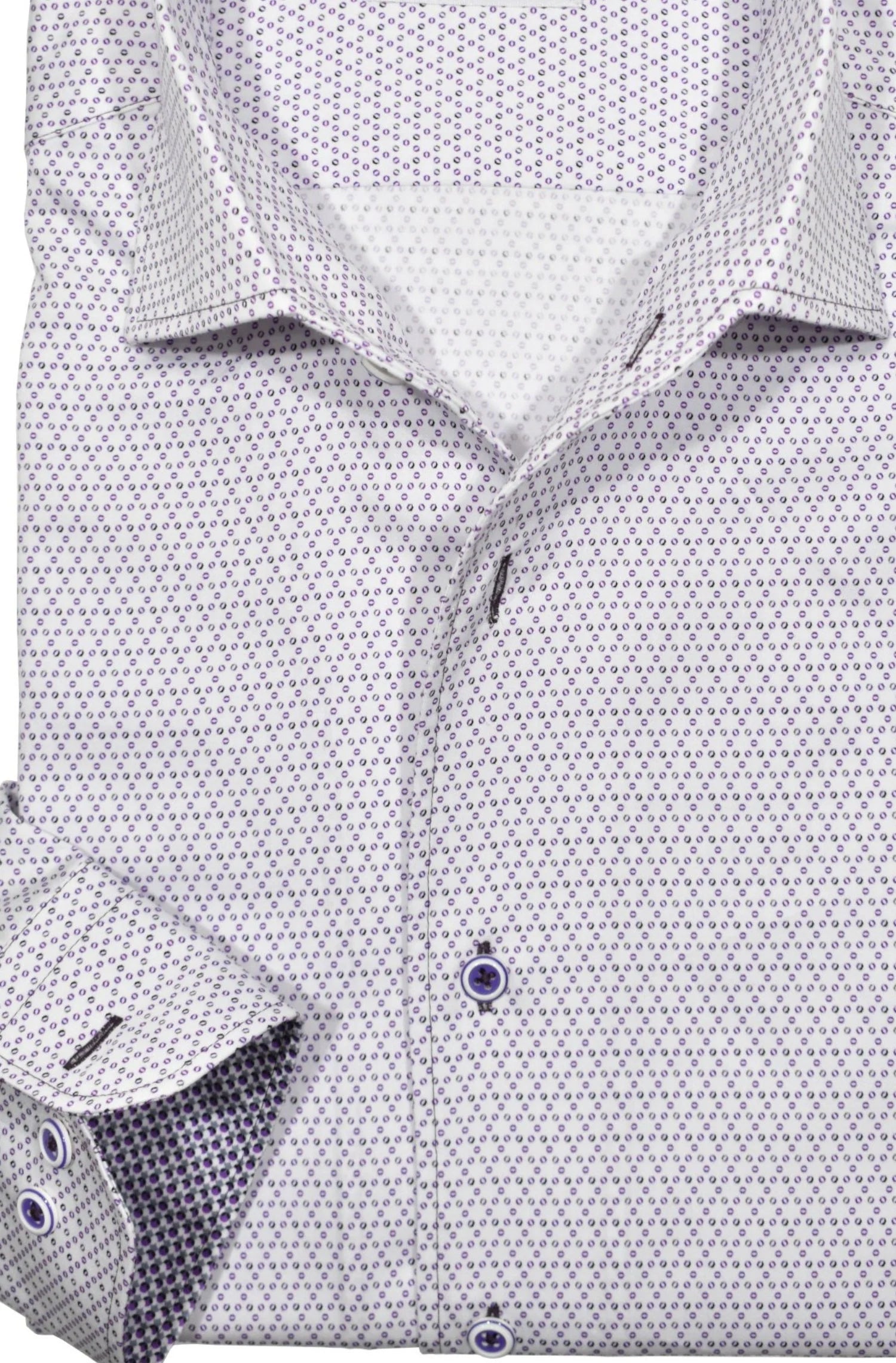 Lilac Montana Roll Collar Shirt