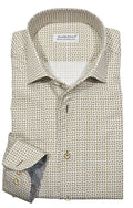 Tan Andrew Roll Collar Shirt