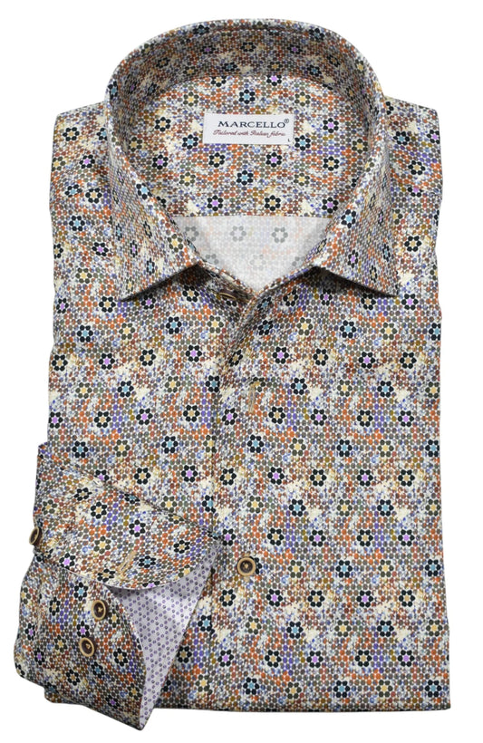 Carnivale Roll Collar Shirt