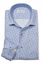 Shaded Perforation Sport Shirt