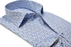 Shaded Perforation Sport Shirt